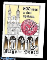 Hungary 1982 Zirc Abbey 1v Imperforated, Mint NH, Religion - Cloisters & Abbeys - Ungebraucht