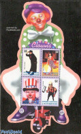 Grenada Grenadines 2003 Circus 4v M/s/clowns, Mint NH, Performance Art - Circus - Circus
