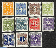 Denmark 1921 Postage Due 11v, Mint NH - Other & Unclassified
