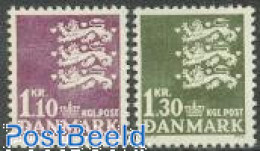 Denmark 1965 Definitives 2v, Mint NH - Neufs