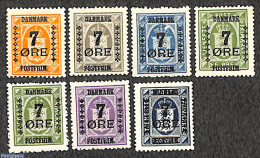 Denmark 1926 Overprints 7v, Unused (hinged) - Nuovi