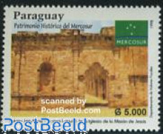 Paraguay 1998 Jezuit Mission 1v, Mint NH, Religion - Cloisters & Abbeys - Abbeys & Monasteries