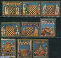 Paraguay 1980 Chess Championship 9v, Mint NH, Sport - Chess - Echecs