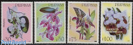 Philippines 2003 Orchids 4v (year 2003), Mint NH, Nature - Flowers & Plants - Orchids - Philippines