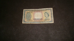 MALAYA & BRITISH BORNEO 1 DOLLAR 1953 - Malesia