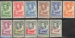 Botswana 1938 Definitives 11v, Mint NH, Nature - Cattle - Botswana (1966-...)
