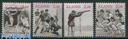 Aland 1991 ALAND GAMES 4V, Mint NH, Sport - Football - Sport (other And Mixed) - Aland