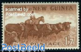 Papua New Guinea 1952 1/7Sh, Stamp Out Of Set, Unused (hinged), Nature - Cattle - Horses - Papouasie-Nouvelle-Guinée