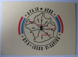CARTES QSL - AFA 10 - Aube - Radio Amateur