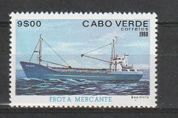 Cap Vert 1980 - YT 434** Tbe (bateau) - Cap Vert
