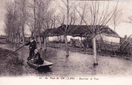 85 - Vendée -  Au Pays De CHALLANS  -  Bourrine Et Yole - Challans