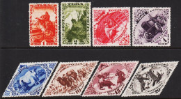 1934. POSTA TOUVA. 8 Ex. REGISTERED. Complete Set Hinged.  - JF557293 - Touva