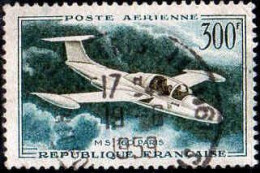 France Avion Obl Yv:35 Mi:1231 MS760 Paris (TB Cachet à Date) 19-6-1959 - 1927-1959 Gebraucht