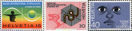 91333 MNH SUIZA 1973 MOTIVOS VARIOS - Skisport