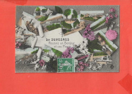 92 SURESNES Cpa Fantaisie Multivues      Edit FF - Suresnes