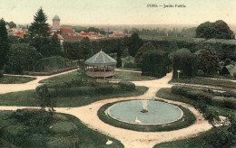 Pons, Jardin Publi Datée De 1909 - Pons