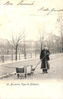 Type De Balayeur (Etangs D'Ixelles 1903) - Old Professions