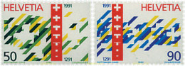 128736 MNH SUIZA 1990 700 ANIVERSARIO DE LA CONFEDERACION HELVETICA - Ungebraucht