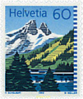 133291 MNH SUIZA 1993 PAISAJES. LAGOS DE MONTAÑA - Ungebraucht