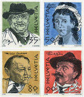 128737 MNH SUIZA 1990 POETAS Y PINTORES - Ungebraucht