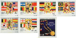 759277 HINGED EL SALVADOR 1990 COPA DEL MUNDO DE FUTBOL. ITALIA-90 - Salvador