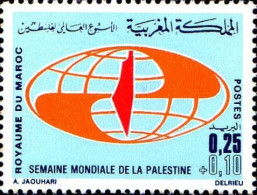 Maroc Poste N** Yv: 615 Mi:681 Semaine Mondiale De La Palestine - Maroc (1956-...)
