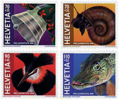 37007 MNH SUIZA 1998 PRO JUVENTUD. NAVIDAD Y FAUNA - Ungebraucht
