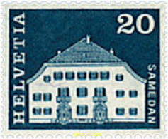 239507 MNH SUIZA 1968 EDIFICIOS - Monumenten
