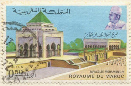 Maroc Poste Obl Yv: 623 Mi:689 Mausolée Mohammed V (TB Cachet Rond) - Monumenten