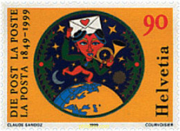 66214 MNH SUIZA 1999 150 ANIVERSARIO DEL CORREO SUIZO - Ungebraucht