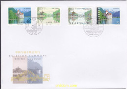 548141 MNH SUIZA 1998 EMISION COMUN CHINA-SUIZA - Ungebraucht