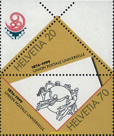 5730 MNH SUIZA 1999 125 ANIVERSARIO DE LA UPU - Ungebraucht