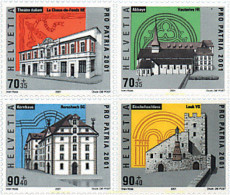 78251 MNH SUIZA 2001 PRO PATRIA. MONUMENTOS - Monumenten