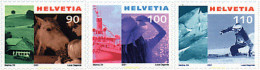 86406 MNH SUIZA 2001 TURISMO - Skisport
