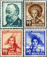 364569 MNH SUIZA 1940 PRO JUVENTUD - Textile