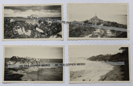 Photo 1948 Etables Sur Mer 22 Côtes D'Armor Les Godelins La Bougie La Comtesse Corps De Garde - Etables-sur-Mer