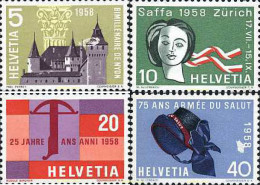 128089 MNH SUIZA 1958 SERIE DE PROPAGANDA - Monumenten