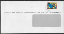LIECHTENSTEIN  Lettre 1967 Europa Industries - Usines & Industries