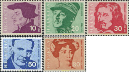 128258 MNH SUIZA 1969 PERSONAJES CELEBRES - Neufs