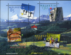 185181 MNH SUIZA 2005 10 ANIVERSARIO DE LOS AMIGOS DE LA NATURALEZA SUIZA - Protection De L'environnement & Climat