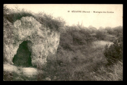 GROTTES - SEZANNE (MARNE) - MONTAGNE DES GROTTES - Sezanne