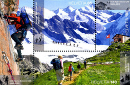 298389 MNH SUIZA 2013 150 ANIVERSARIO CLUB ALPINO CAS - Skisport