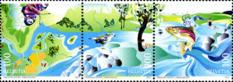 308510 MNH SUIZA 2013 RENATURIZACION - Protection De L'environnement & Climat