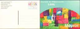593718 MNH SUIZA 2005 DIA DEL SELLOS - MEYRIN CITA DE LOS 5 CONTINENTES - Unused Stamps