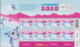 617946 MNH SUIZA 2019 JUEGOS OLÍMPICOS DE LA JUVENTUD DE INVIERNO 2020 - Skisport