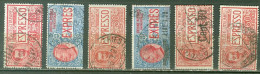 Italie  Express  Petit  Lot  Ob   B/TB - Express Mail