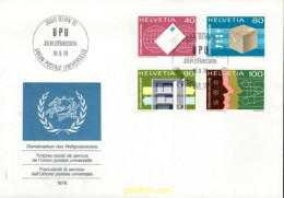 714475 MNH SUIZA 1976 OFICINA INTERNACIONAL DE LA UNION POSTAL INTERNACIONAL - Ungebraucht