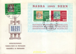715591 MNH SUIZA 1965 EXPOSICION FILATELICA NACIONAL DE BERNA - Neufs