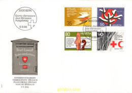 716201 MNH SUIZA 1986 ANIVERSARIOS - Neufs