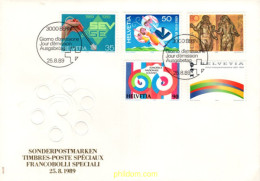 716213 MNH SUIZA 1989 ANIVERSARIOS Y ACONTECIMIENTOS - Neufs